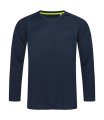 Heren Sportshirt Lange mouw Stedman ST8420 Marina Blue